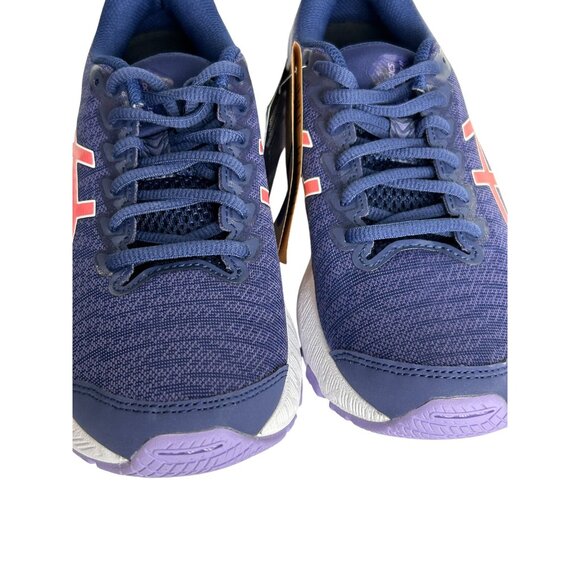 ASICS GT 2000 11 GS Kids Size 5 - Indigo Blue Papaya 1014A266-402 - Picture 3 of 16